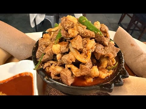 Ethiopian food How to make Awaza Tibs  አዋዜ ለጋ ጥብስ አስራር (ገባ ወጣ)