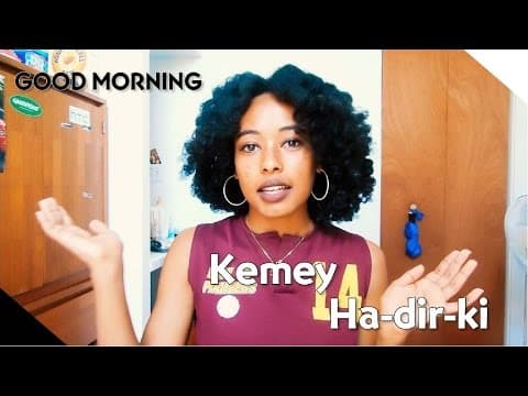 Tigrinya Lessons: Simple Phrases Translated | Part 1